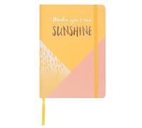 Blocco note A5 “Make your own Sunshine”, colori pastello, idea regalo, diario da viaggio