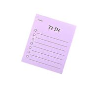 Blocco note adesive a righe grazioso blocco note pratico blocco note facile da scrivere multifunzionale carta per appunti scrittura semplice a righe memo appiccicoso blocco note lista cose da fare