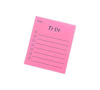 Blocco note adesive a righe grazioso blocco note pratico blocco note facile da scrivere multifunzionale carta per appunti scrittura semplice a righe memo appiccicoso blocco note lista cose da fare