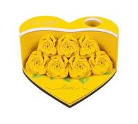 Blocco note artistico 3D rosa segnalibri fogli non appiccicosi carta accessori per ufficio cancelleria desktop note design blocco note per fai da te Rose Artsy Note per blocchi 3D carta libreria