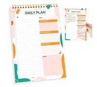Blocco note attività, pianificatore orario giornaliero | Gestione giornaliera del,Blocco note ' attività giornaliero, diario di pianificazione accademica, pianificatore di