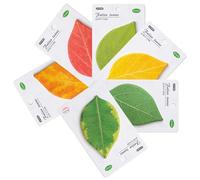 Blocco note autoadesive,Facile Da incollare 6 Pezzi - Blocco Note Autoadesive Con Design A Forma Di Foglie | Per Studenti Insegnanti Bambini Ragazze Salone Di Classi Libreria Stanza Di Studio