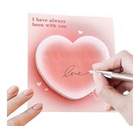 Blocco note autoadesivo, blocco note adesive colorate sfumate, blocco note autoadesive colorate, blocchi autoadesivi di forma speciale per quaderni di casa e ufficio