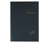 Blocco note B5 righe Yu-Sari 8 mm nero