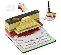 Blocco note con intaglio, note adesive artistiche con blocco note, Con portapenne Carving Art Notepad Fogli, Biglietti per appunti Blocco note, progettazione di architettura antica per colleg