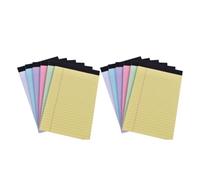 Blocco note con margine sinistro per note, 12 piece set | del margine sinistro, struttura rivolta l ' incollata sulla parte superiore, 12 blocchi