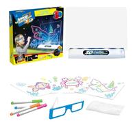Blocco note da disegno fluorescente - Tablet Plotter Magico Luminoso Per, Lavagna da Schizzo Fluorescente Che Al Buio | Giocattolo Di Pittura Educativa Effetto 3D, Strumento Di Apprendimento