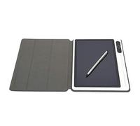 Blocco note elettronico da 10 pollici Tablet LCD Tablet da disegno Forniture commerciali Tecnologia di laminazione ad alta tecnologia(Red (with leather case))