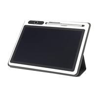 Blocco Note Elettronico Flessibile, Blocco da Disegno Tablet LCD da 9 Pollici per Forniture Aziendali ((con custodia in pelle))