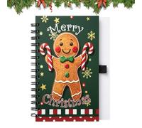 Blocco note formato A6 con rilegatura a con penna, mini quaderni | Compatta carta da cento sessanta grammi, ideale per appunti e liste veloci, divertente regalo di cancelleria a tema festivo
