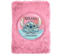 Blocco note in peluche per bambina Kids Licensing Disney Stitch Rose 15x21x2,5 cm