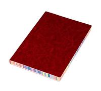Blocco note in PU con copertina morbida, 100 fogli di carta per gli occhi, per ufficio, scuola, scrittura, blocco note, università, a righe, largo, per bambini, in pelle