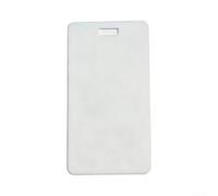 Blocco note in silicone per infermieri e medici, cancellabile, riutilizzabile, con clip verticale, scrittura a prova di sbavature, accessorio facile da pulire, 8 x 5 cm (bianco1)