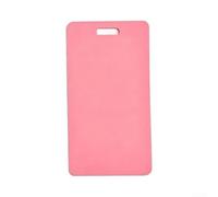 Blocco note in silicone per infermieri e medici, cancellabile, riutilizzabile, con clip verticale, scrittura a prova di sbavature, accessorio facile da pulire, 8 x 5 cm (rosa1)