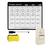 Blocco note magnetico cancellabile per frigorifero programma giornaliero organizzatore cucina memo | Cancellare planner settimanale per casa, appuntamenti, cucina, ufficio, lavoro, scuola, dormitorio