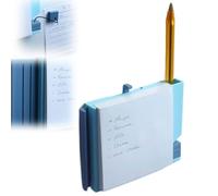 Blocco note magnetico per frigorifero con portapenne, blocco per lista della spesa 2 in 1 e organizer per cose da fare, adesivo forte, per frigorifero, cucina e ufficio, include blocco da 50 fogli e