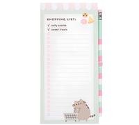 Grupo Erik: Block Notes Magnetico da Frigorifero Pusheen | Shopping List magnetica, 10x21cm, con 65 fogli e matita, Block Notes con calamita da frigo per lista spesa o to do list