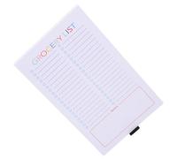 Blocco Note Magnetico per Lista Spesa e Piani Settimanali | Carta Stampa Chiara, Formato Checklist Strappabile, per Frigorifero e Superfici Metalliche in Cucina