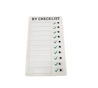 Blocco note multiuso per lista di controllo 5 '' regolabile My Chores Checklist Board per auto, casa, aula scolastica, tappetino da parete carino per donne uomini lavoro