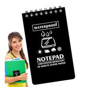 Blocco note per tutte le condizioni atmosferiche, blocco note impermeabile, taccuino da campo da viaggio, taccuino da campo a , 50 pagine per la registrazione a scuola e