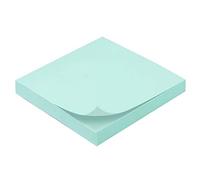 Blocco note riposizionabile, 100 fogli, 75 x 75 mm, colore: blu