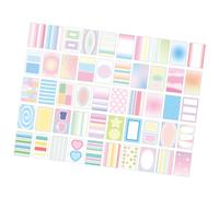 Blocco note strappabile foderato blocco note appiccicoso colore brillante retro resistente agli strappi ideale per lavagne bianche notebook parete facile strappo stick pad