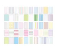 Blocco note strappabile foderato blocco note appiccicoso colore brillante retro resistente agli strappi ideale per lavagne bianche notebook parete facile strappo stick pad