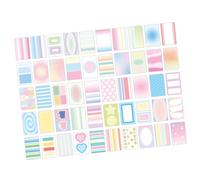 Blocco note strappabile Quaderni foderati Colore brillante adesivo Supporto resistente agli strappi Ideale per lavagne Notebook Bastone riutilizzabile da parete per lavagne