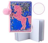 Blocco Note Unicorno Confetti Olografico A5, 80 fogli