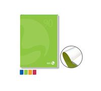 Blocco notes BM90 - A4 - collato lato corto - bianco - 80fg - 90gr - copertina 2