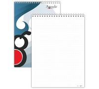 Blocco Notes Per Appunti Dots Grid A4 21x30cm 60 Fogli Spiralato Puntinato