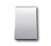 Blocco Notes Per Appunti Quadretto 10 Mm A5 21x15cm 60 Fogli Spiralato