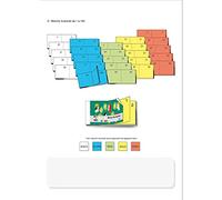 BLOCCO NUMERATO 1-100 2 SEZ. 6X13 E5406NEW