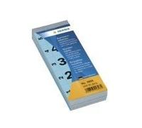 Blocco numerico Herma autoadesivo 28 x 56 mm blu 1-500 5 numeri per foglia 100 fogli per blocco (4893) NEW