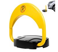 Blocco parcheggio, blocco parcheggio con 2 telecomandi e striscia riflettente, protezione dagli urti a 180°, funzione di allarme, pieghevole, grado di protezione IP67