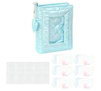 Blocco Per Appunti Ad Anelli - Copertina Con Tasca E Pagine Trasparenti | M5 Quaderno A Binder Diario,Per Studenti Universitari Alunni Ragazze Adolescenti Casa Dormitorio Scuola Aula Stanza Di Studio