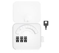 Blocco per bambini | Blocco frigorifero ABS | Blocco di sicurezza protetto da password | Autoadesivo, 3 misure circa 4 x 5,5 x 1 cm, ideale per la protezione