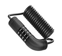 Blocco Per Casco Motocicletta | Retrattile Leggero Antifurto Per Accessori Ciclismo - Serratura A Cavo Con Combinazione | Per Il Pendolarismo La Montagna La Strada Il Viaggio All'Aperto E La Scuola