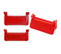 Blocco per cuciture sui bordi, controllo di precisione, 3 pezzi, calibro da cucito per tessuti, adatto ai principianti, per trapuntare, lavorare a maglia, tessitura all'uncinetto