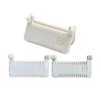 Blocco per cuciture sui bordi, controllo di precisione, 3 pezzi, calibro da cucito per tessuti, adatto ai principianti, per trapuntare, lavorare a maglia, tessitura all'uncinetto