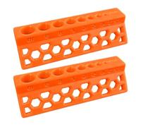 Blocco per foratura per fori diritti - Strumento di guida di precisione | Blocco stampato in 3D a 2 pezzi con utilizzo manuale, accessorio per tubisti con applicazione idraulica, dispositivo per la la