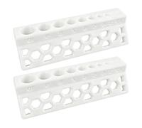 Blocco per foratura per fori diritti - Strumento di guida di precisione | Blocco stampato in 3D a 2 pezzi con utilizzo manuale, accessorio per tubisti con applicazione idraulica, dispositivo per la la