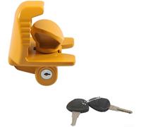 Blocco per gancio di traino, confezione da 1, con connettore di bloccaggio per camper, antifurto di sicurezza con chiavi, struttura in lega di alluminio resistente per una protezione versatile del