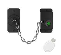 Blocco per impronte digitali di sicurezza per bambini con ricarica rapida di tipo C, limiti di apertura della finestra regolabili, design efficiente a bassa potenza, tecnologia di accesso sicuro alle
