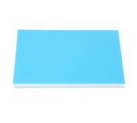 Blocco per intaglio in gomma per la stampa, blocco in linoleum morbido, 3 strati blu-bianco-blu 20x15x1 cm, blocco per timbri in gomma facile da intagliare per principianti e artis