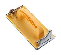 Blocco per levigatura manuale con, Sandpaper Holder Spo | Due morsetti per fissaggio della lamiera, impugnatura rialzata per movimento guidato a mano, strumento