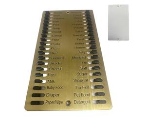 Blocco per lista della spesa riutilizzabile, lista di controllo sostenibile per la spesa, pianificatore | Incoraggia la vita frugale e gli acquisti intelligenti mantenendo le corse organizzate