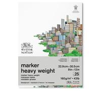 Blocco Per Marker 22,9x30,5 160gr/mq Fogli 25 Carta Liscia Bleedproof