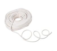 Blocco per rivestimento piscina, 36,6 m, a forma di T, con barbe parallele per piscine interrate e fuori terra, binario in plastica bianca per fissare il rivestimento contro le intemperie, per (1