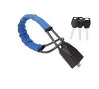 Blocco per volante cintura sicurezza dell'auto, Cavo rinforzato for bloccasterzo, multicolore, deterrente for la sicurezza automobilistica(Blue)